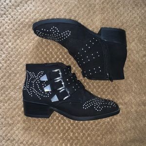 Black booties